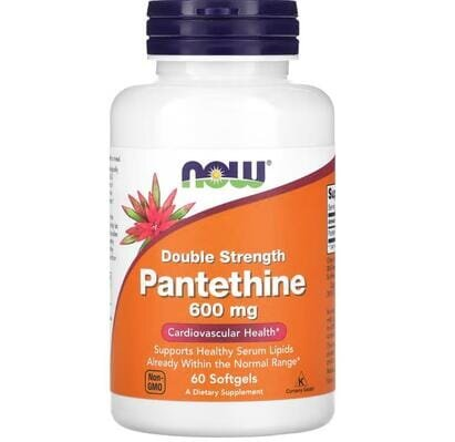 Пантетин NOW Pantethine 600 мг капсули №60