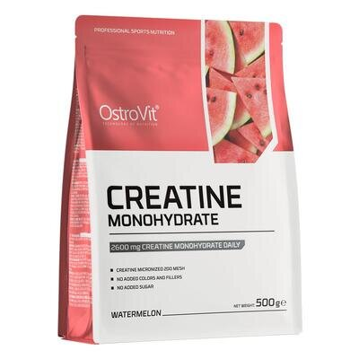 Креатин моногідрат OstroVit Creatine Monohydrate кавун, 500 г