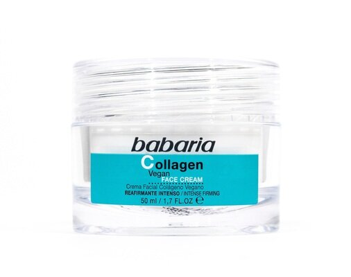 Крем для обличчя Babaria Collagen Vegan з рослинним колагеном омолоджувальний, 50 мл