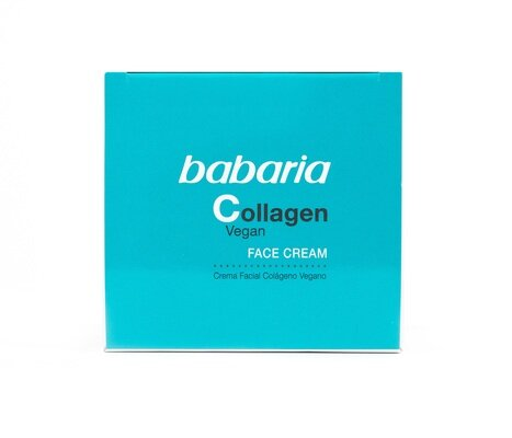 Крем для обличчя Babaria Collagen Vegan з рослинним колагеном омолоджувальний, 50 мл