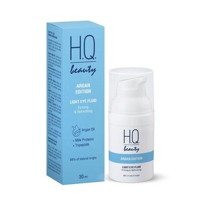 Флюїд для контуру очей H.Q.Beauty Argan Edition пружність та свіжість, 30 мл
