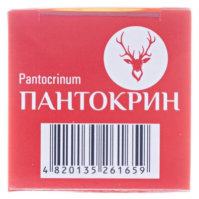 Пантокрин екстракт рід., спирт. по 50 мл у флак.