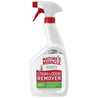 Засіб для видалення плям та запахів Nature`s Miracle Cat Stain&Odor Remover Spray, 946 мл