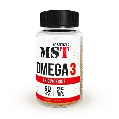 Омега-3 MST Nutrition Omega 3 Triglyceride, 90 гелевих капсул