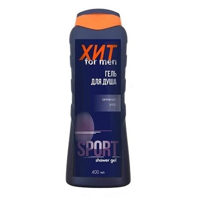 Гель для душа Аромат Хіт for men SPORT Активний догляд для чоловіків, 400 мл