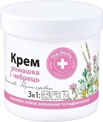Крем для обличчя і тіла The Doctor Ромашка і чебрець, 250 мл