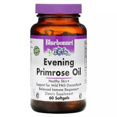 Олія Примули вечірньої Bluebonnet Nutrition Evening Primrose Oil 1300 мг жел. капсули №60