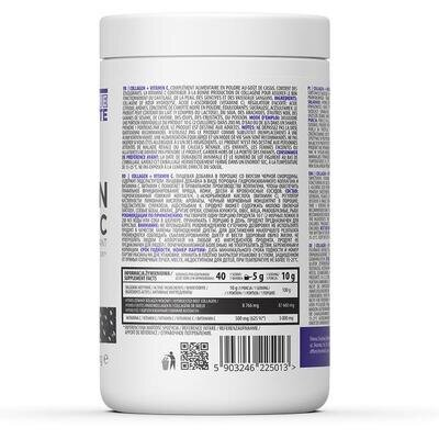 Колаген + вітамін С OstroVit Collagen + Vitamin C смак чорна смородина, 400 г