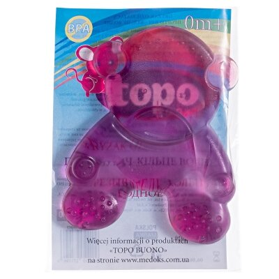 Прорізувач для зубів Topo buono 304 ST10 з водою