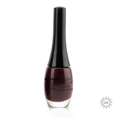 Лак для нігтів Beter Nail Care Колір Молодості з омолоджуючим ефектом 070 Rouge Noir Fusion, 11 мл