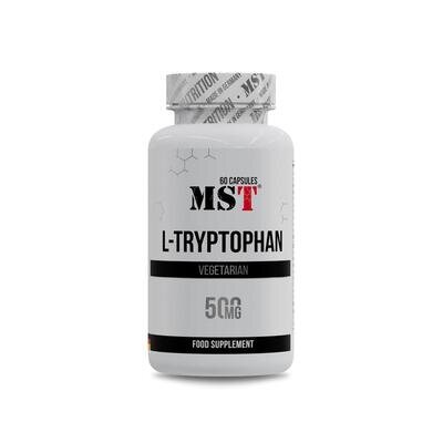 L-триптофан MST Nutrition L-Tryptophan 500 мг, 60 капсул