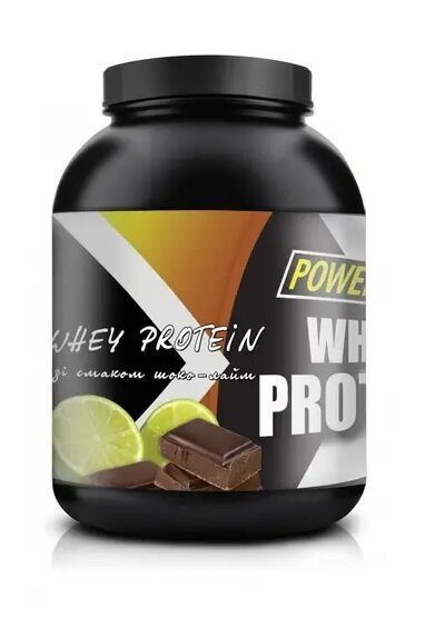 Протеїн Power Pro Whey Protein шоко-лайм, 2 кг у банці