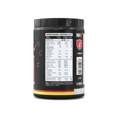 Комплекс амінокислот MST Nutrition BCAA & EAA Zero дика вишня, 80 порцій, 1040 г