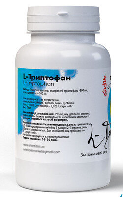 L-Триптофан Bekandze (L-Tryptophan) капсули по 400 мг №60