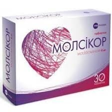 Молсікор таблетки по 4 мг №30 (30х1)