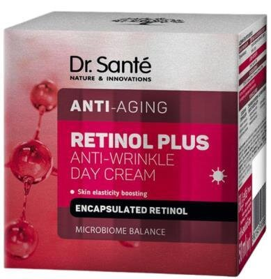 Крем для обличчя Dr.Sante Retinol Plus денний посиленої дії, 50 мл