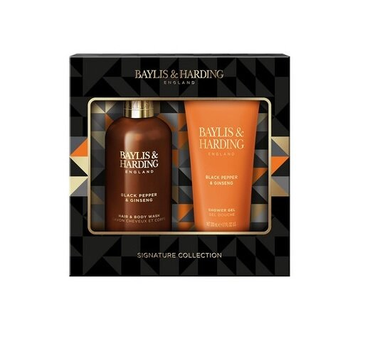 Набір для душу Baylis & Harding чоловічий Чорний перець і женьшень