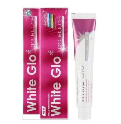 Зубна паста White Glo відбілююча міцелярна, 100 г
