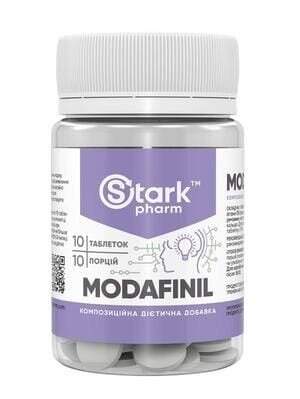Модафініл Stark Pharm Modafinil 100 мг, 10 таблеток