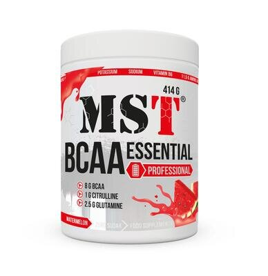 Комплекс амінокислот MST Nutrition BCAA Essential Professional кавун, 414 г