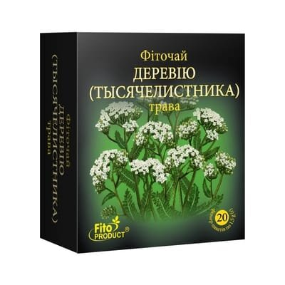 Фіточай Фітопродукт Деревію трава по 1,5 г №20 у філ.-пак.