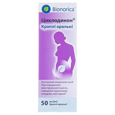 Циклодинон краплі ор. по 50 мл у флак.