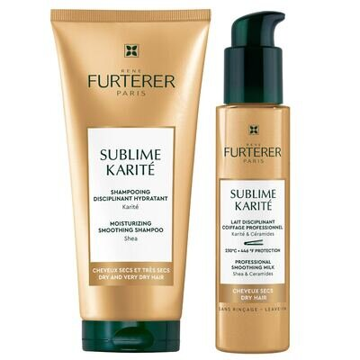 Набір Rene Furterer Karite Sublime Set Зволоження та сяйво волосся (Шампунь 200 мл + Крем 100 мл)