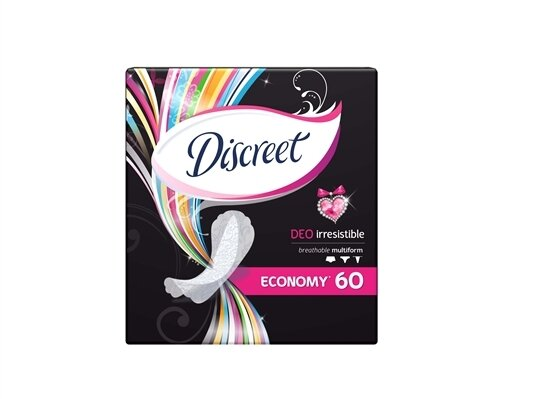 Прокладки щоденні Discreet Deo Irresistible Multiform, 60 штук