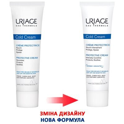 Крем для обличчя та тіла Uriage Cold Cream захисний від холоду, 100 мл