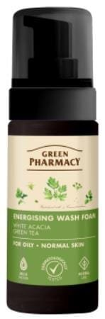 Пінка для вмивання Green Pharmacy Енергетична для жирної і нормальної шкіри, 150 мл