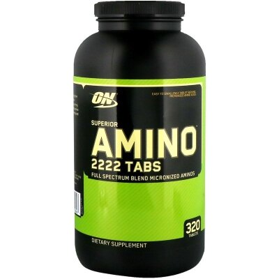Амінокислота Optimum Nutrition Amino 2222, 320 таблеток