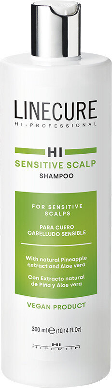 Шампунь Hipertin Linecure Sensitive Scalp для чутливої ??шкіри голови, 300 мл