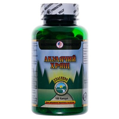 Акулячий хрящ Healthyway Production капсули №100
