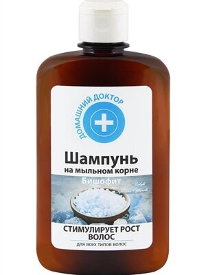 Шампунь на мильному корені Домашній Доктор, Бішофіт, 300 мл