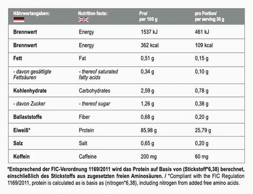 Ізолят протеїну MST Nutrition Best Isolate Protein холодна кава, 30 порцій, 900 г