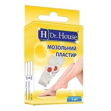 Пластир медичний Dr. House мозольний, 5 штук