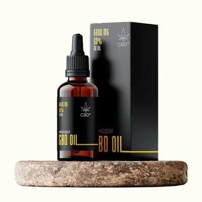 Канабідіол CBD Oil, олія 20% по 30 мл у флаконі