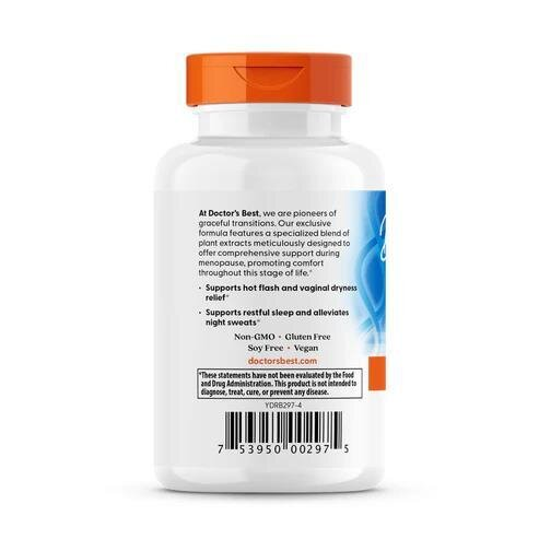 Підтримка при менопаузі з EstroG-100 Doctor's Best Menopause Spectrum with EstroG-100, 30 капсул