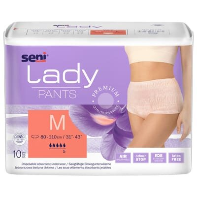 Труси поглинаючі для дорослих Seni Lady Pants Medium, 10 штук