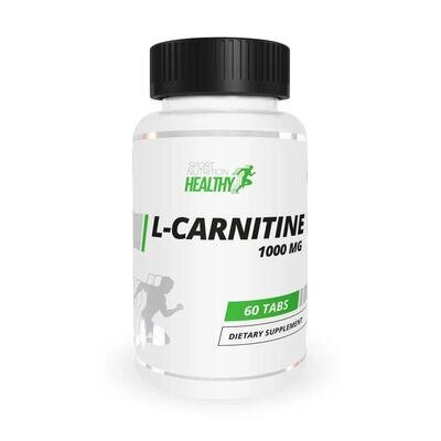 L-карнітин MST Nutrition Healthy L-Carnitine 1000 мг, 60 таблеток