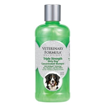 Шампунь для собак та котів Veterinary Formula Triple Strength Потрійна Сила брудовідштовхувальний, 503 мл