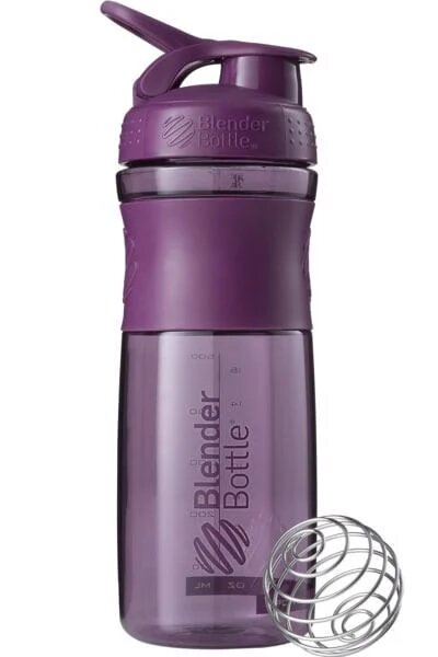 Шейкер-пляшка Blender Bottle SportMixer Plum, 820 мл