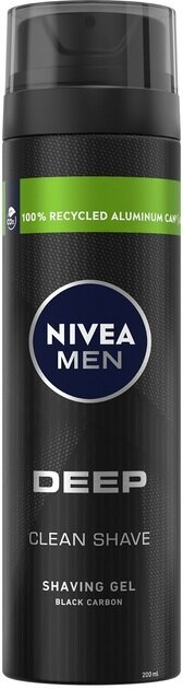 Гель для гоління Nivea Men Deep (81789), 200 мл