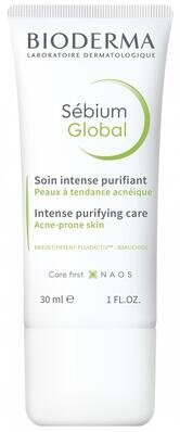 Крем для обличчя Bioderma Sebium Global для проблемної шкіри, 30 мл