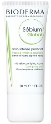 Крем для обличчя Bioderma Sebium Global для проблемної шкіри, 30 мл