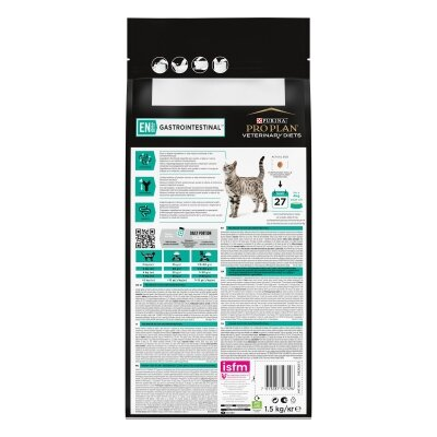 Корм сухий Purina Pro Plan Veterinary diets EN ST/OX Gastrointestinal для кішок при розладах травлення, 1,5 кг