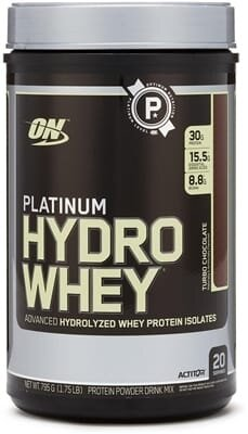 Протеїн Optimum Nutrition Platinum Hydro Whey, шоколад, 795 г