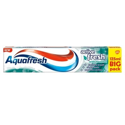 Зубна паста Aquafresh Active Fresh заряд свіжості, 125 мл
