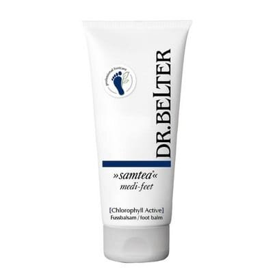 Бальзам Dr.Belter Samtea medi-feet Chlorophyll Active зміцнює та регенерує для шкіри ніг з надмірним потовиділенням, 100 мл