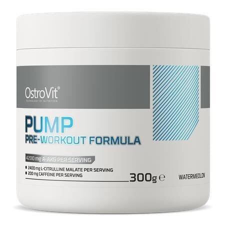 Передтренувальний комплекс OstroVit Pump Pre-Workout Formula кавун, 300 г